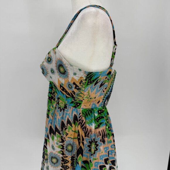 Anthropologie Daily Practice The Last Sunset Dress Size Sm Cut Out Baby Doll - Picture 8 of 11